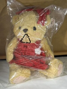 Cherished Teddies Plush Val 12" With Red Dress & Bow Priscilla Hillman New - Picture 1 of 8