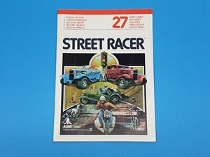 Street Racer 27 Multi-language Atari 2600 Authentic Manual Only *wear - Bild 1 von 11