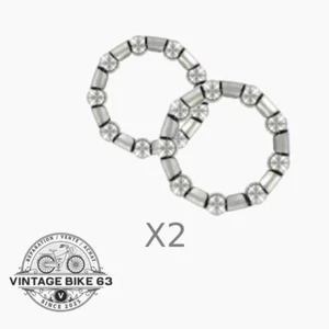 2 Cages To Beads Bottom Bracket BMX Fauber Diameter 45 - Picture 1 of 2