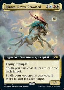 MTG HINATA, DAWN-CROWNED 487 EXC - HINATA DALLA CORONA DELL'ALBA - NEO X EN - Picture 1 of 1