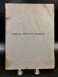 1904 Samuel Edward Herrick Funeral Booklet ~ Memorial Reverend Mass - Picture 1 of 15