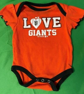 MLB San Francisco Giants Bodysuit/Vest Girls' 3-6 months - Picture 1 of 3