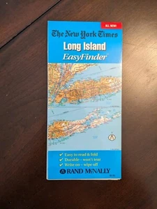 New York Times Long Island EasyFinder Map 1996 - Picture 1 of 3
