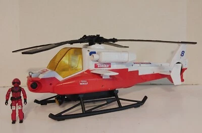 Helicóptero de Rescate Tonka Luces Sonido Wench Funciona Enorme 22" 3.75 GI Joe Escala!!  Foto 1 de 4