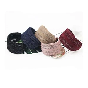 Non Slip For Girls Women Hair Hoop Headband Lace Hairbands Korean Head Wrap - Picture 1 of 11