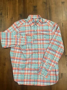 Vineyard Vines New Shirt Mens OTG Medium Multicolor Performance Button Up Golf - Picture 1 of 4