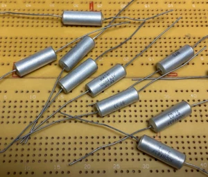 0.1uF 100nF 63V 1% Axial Polycarbonate Capacitor MFC MKC41 CECC-Qualified - Picture 1 of 3
