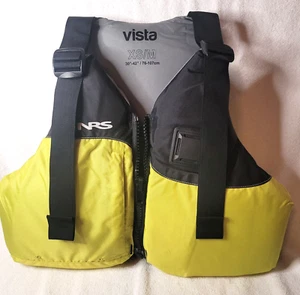 NRS Vista PFD III - Adult XS/M, Yellow/Lime Green/Black - Great Condition! - Picture 1 of 11
