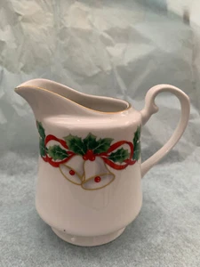 1990 Sango NOEL PATTERN CREAMER Christmas - Holiday - Picture 1 of 6