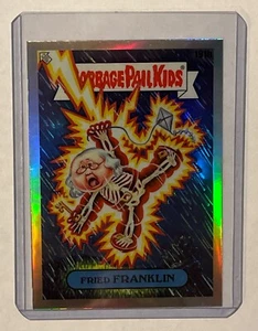 2022 Topps Chrome Garbage Pail Kids Refractor Fried Franklin 191b - Picture 1 of 3