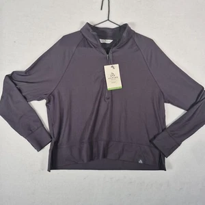 Alpine Design Womens AD Field Knit 1/4 Zip, Black, Large Size, NEW!! - Picture 1 of 6