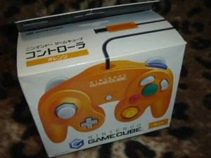 Boxed Nintendo GameCube Controller - Original Spice Orange - DOL-003 From Japan - Picture 1 of 3
