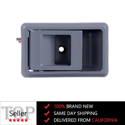 Manija de puerta interior izquierda gris lado del conductor para camioneta Toyota Tacoma 1995-2000 Foto 1 de 4
