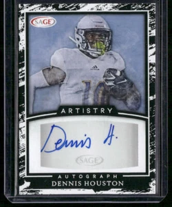 2022 SAGE #A-DH2 Daxton Hill Autographs Black - Picture 1 of 2