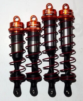 ZD Racing 1:8 Shock Absorbers for RC Buggy Typhon Hyper VS DR8 4pcs UK Seller