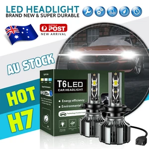 H7 LED Headlight High Beam 14400LM 6000K Globe for Ford Falcon 1998-2010 - Picture 1 of 15