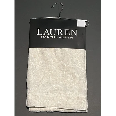 "2 paneles de cortina Ralph Lauren FALLBROOK 54 x 96"" 1 paquete de 2 ventanas 5 % lino" Foto 1 de 4