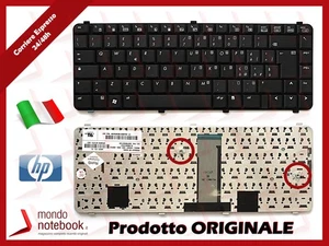 Italian Black Keyboard Compatible with HP Compaq 510 511 515 516 610 615 6530S - Picture 1 of 1