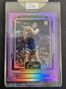 2024-25 Panini One And One Zach Edey #131 RC Rookie Purple /25 - Picture 1 of 4