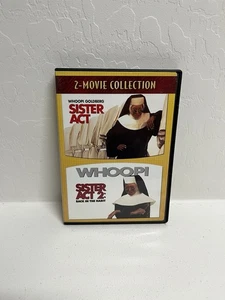 Sister Act & Sister Act 2 DVD Set 2 Disc Movie Collection Whoopi Goldberg - Picture 1 of 8