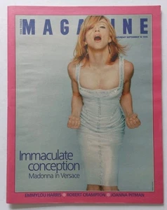 MADONNA - Immaculate Conception - RARE UK The Times Magazine (16 SEP 1995) - Foto 1 di 6
