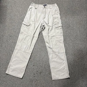 511 Tactical Series Cotton Canvas Pant Mens 34x34 Khaki Cargo Pockets 74251 EUC - Picture 1 of 5