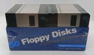 NOS HD Disketten Disketten 3,5" 1,44MB PC-Format 50 Stück - Bild 1 von 4