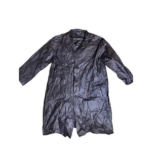 Supreseal By Swell Wear XL Black Lightweight Hooded Raincoat Jacket - Picture 1 of 9