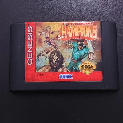 Eternal Champions (Sega Genesis) Game Only Authentic! - Image 1 of 4