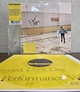TR/ST ROBERT ALFONS - PERFORMANCE SIGNED Vinyl LP Indie Clear Yellow BRAND NEW! - Picture 1 of 4