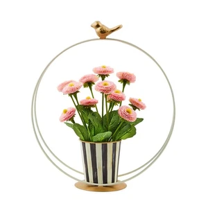 MacKENZIE CHILDS SONG BIRD DAISY ARRANGEMENT BNIB - Picture 1 of 2