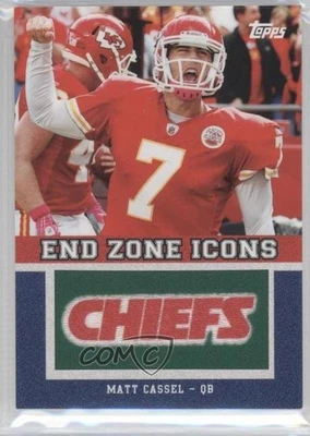 2011 Topps End Zone Icons Matt Cassel #EZI-17 - Image 1 of 2