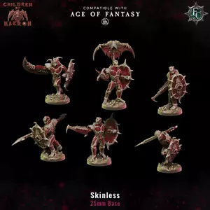 Skinless | Fleshcraft Studios | 28mm RPG D&D 3D Printed Miniature - Picture 1 of 2