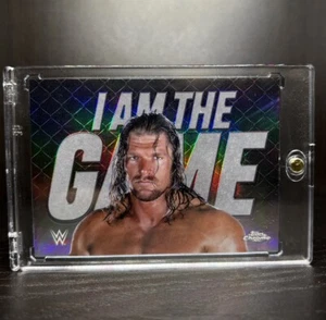 WWE TOPPS Chrome 2025 - Triple H Persona Card P-TH - Refractor - Case Hit - RAR - Bild 1 von 2