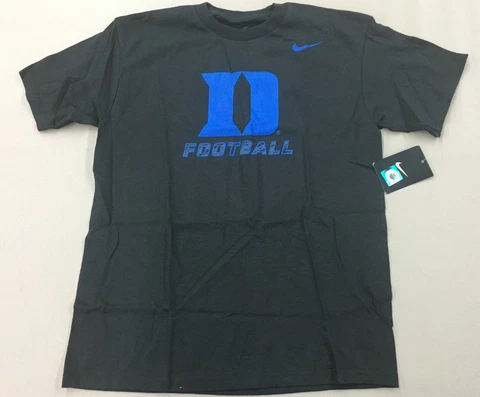 DUKE UNIVERSITY Blue Devils FOOTBALL NIKE T-SHIRT NEW WITH TAGS Youth Sizes Cover