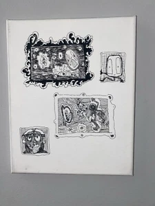 “a few of my dreams” original art piece 1 of 1 - Picture 1 of 1