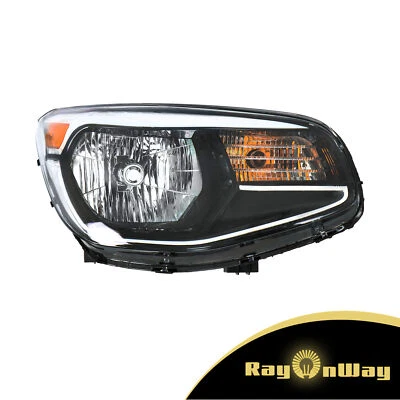 For 2014-2016-2019 Kia Soul LX EX SX Right Side Chrome Housing Halogen Headlight Foto 1 de 4