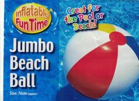 Inflatable GIANT 76cm PANEL Beach Ball Holiday Swimming Pool Summer Party Water