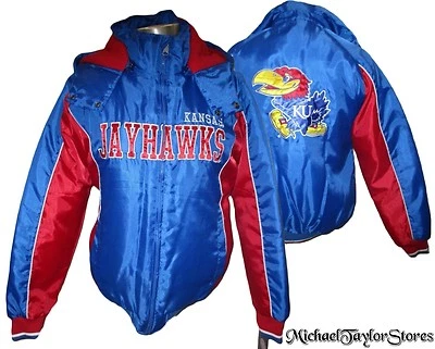 Kansas Jayhawks NCAA Youth Full-Zip Heavy Winter Jacket  - Image 1 of 4