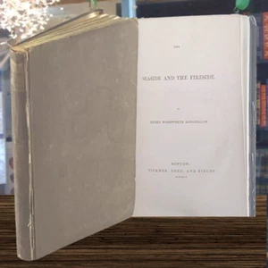 The Seaside and the Fireside by Henry Wadsworth Longfellow, 1st/1st, 1850 - Picture 1 of 6