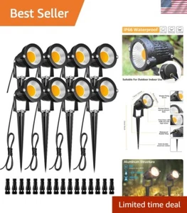 Rotatable Outdoor Landscape Lights with Wide Application - Easy In-Ground Setup - Picture 1 of 10