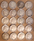 (20) Circulated Roosevelt Dimes - 1946-1964 Range - #7240D - Free Shipping