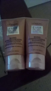 Champú y acondicionador Loreal Paris Ever Pure BOND FORTALECIMIENTO -2,13 OZ CADA UNO NUEVO - Imagen 1 de 1