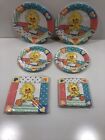 Vintage Lot Little Suzy's Zoo 2 Sizes Napkins And Plates Party supplies Read