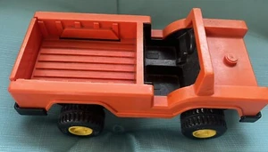 Fisher Price 1970s Adventure People Safari Orange Jeep Truck - Picture 1 of 5