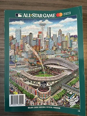 2023 MLB All Star Game Program Seattle Fazzino Specialty Cover New 240 Pages ⚾️ - Image 1 of 3
