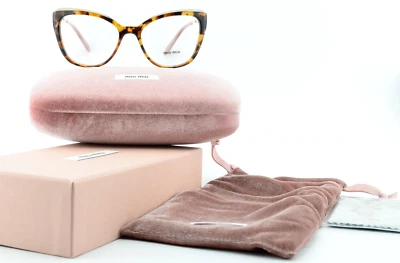 Marco de gafas Miu modelo Dreamcast 02Q VX8 51-17 140 caparazón de tortuga dorado ojo de gato Foto 1 de 4