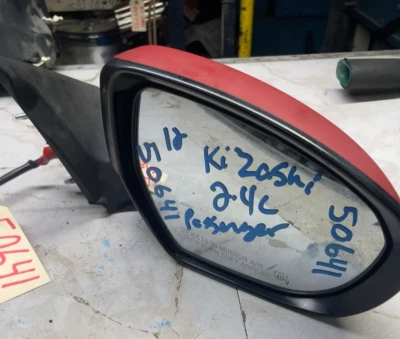 Espejo retrovisor eléctrico con vista lateral derecho para pasajero Suzuki Kizashi 2010-2013 OEM Foto 1 de 4