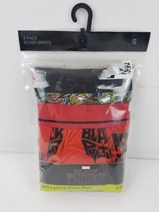 Marvel Black Panther 2-Pack Boxer Briefs Size Small 28/30 - Picture 1 of 4