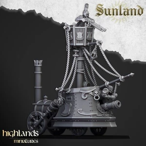 Sunland new Ironclad Landship - Highlands Miniatures–28mm - Picture 1 of 2